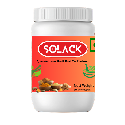 Solack Ayurvedic Herbal Health Drink Mix (Kashaya) 300 Gram
