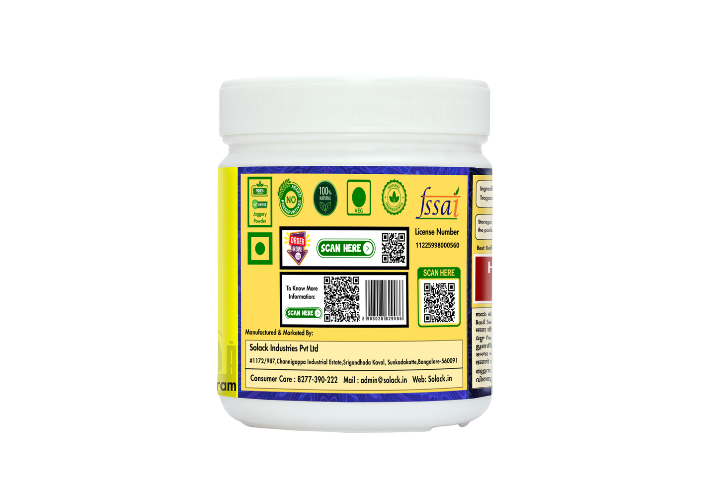 Solack Pachanak Health Drink Powder 500Gram