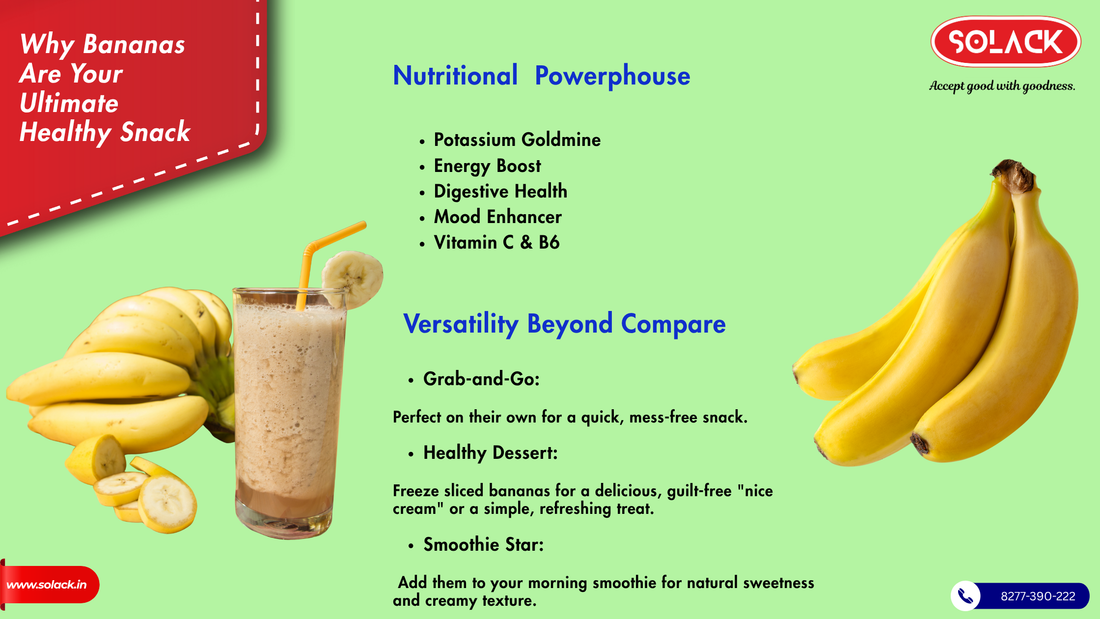 Why Bananas Are Your Ultimate Healthy Snack