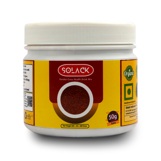 Solack Garden Cress Health Drink Mix 300Gram
